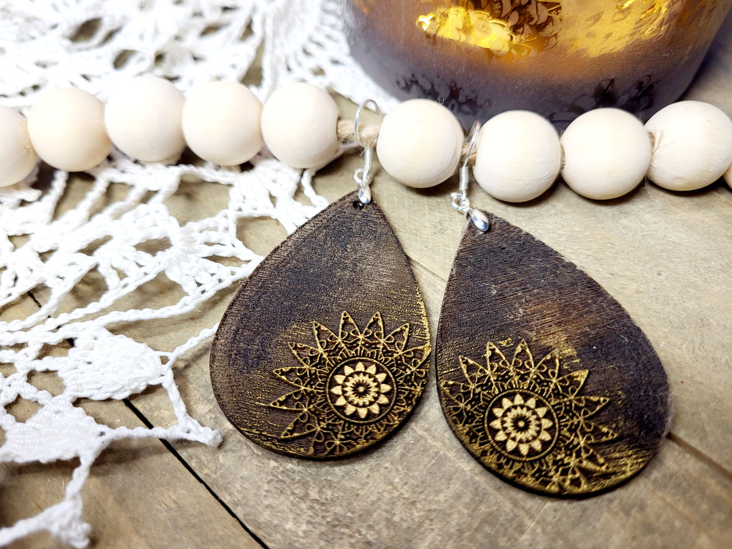 Boho Mandala Inspired Earring File