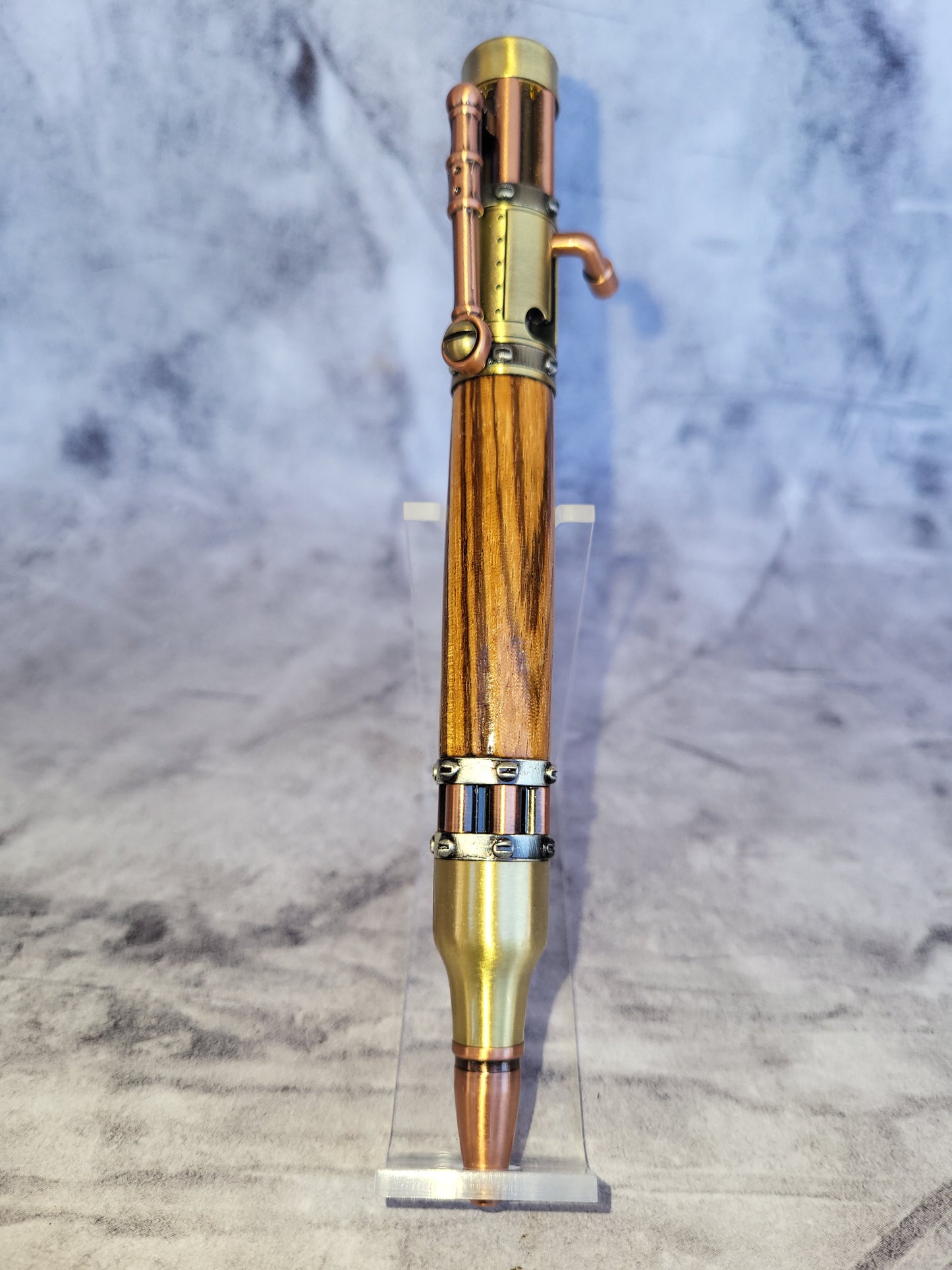 Handmade Bolt Action Steampunk Pen