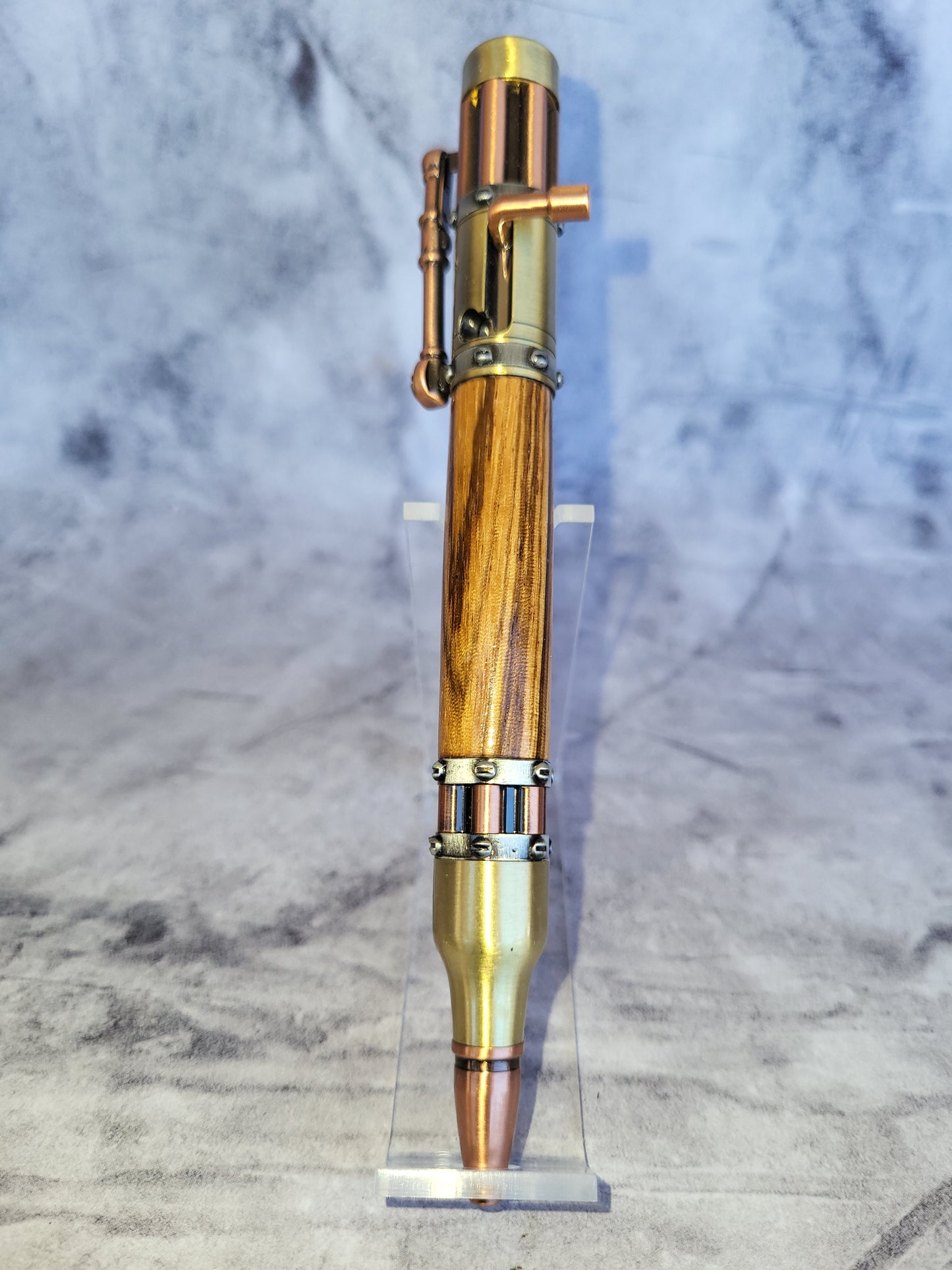 Handmade Bolt Action Steampunk Pen