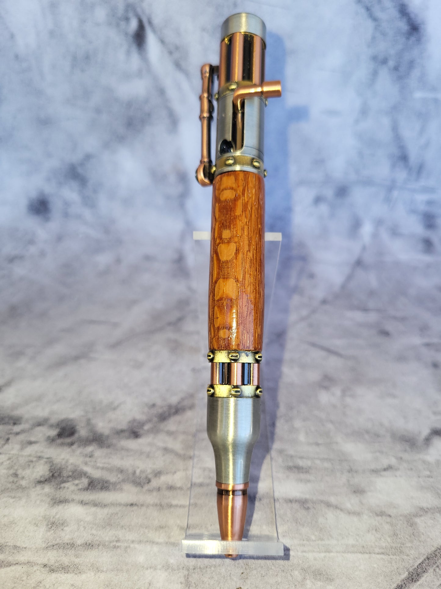 Handmade Bolt Action Steampunk Pen