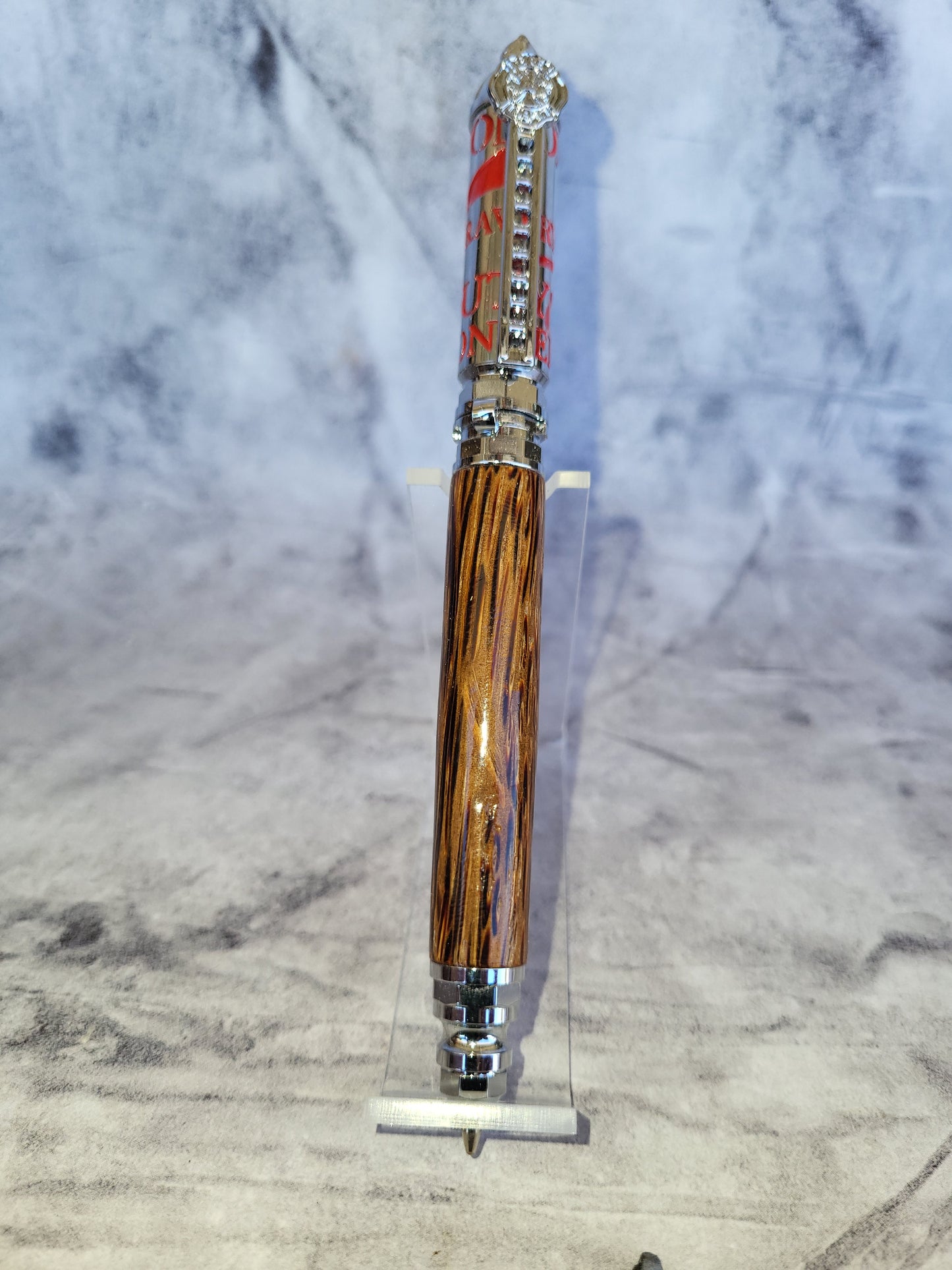 Handmade Firefighter Pen