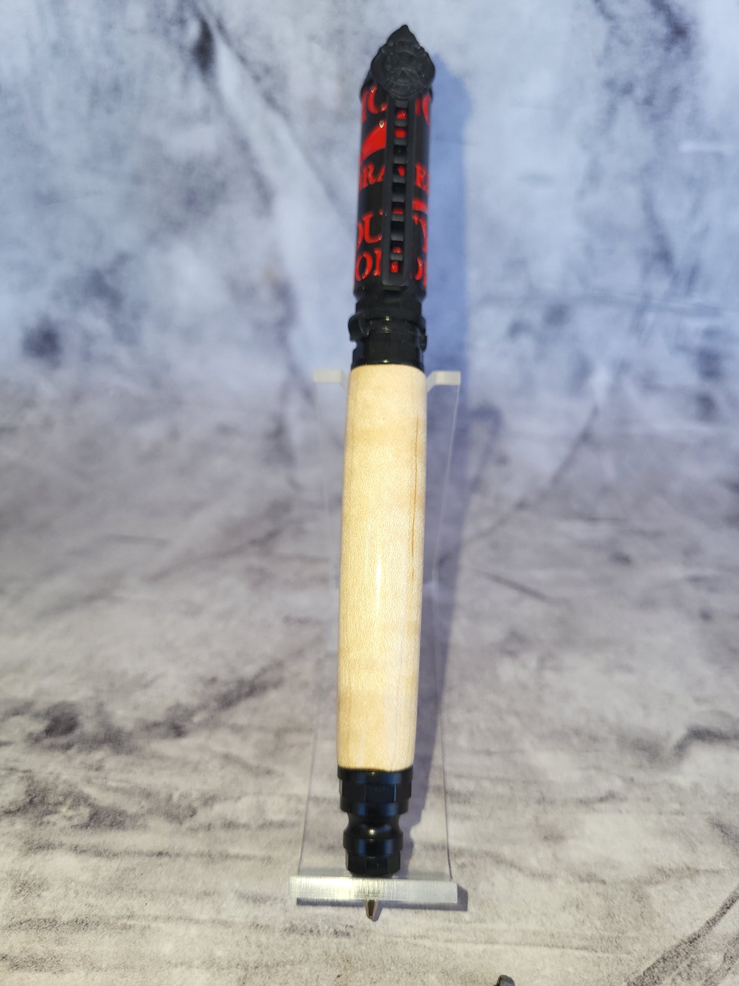 Handmade Firefighter Pen