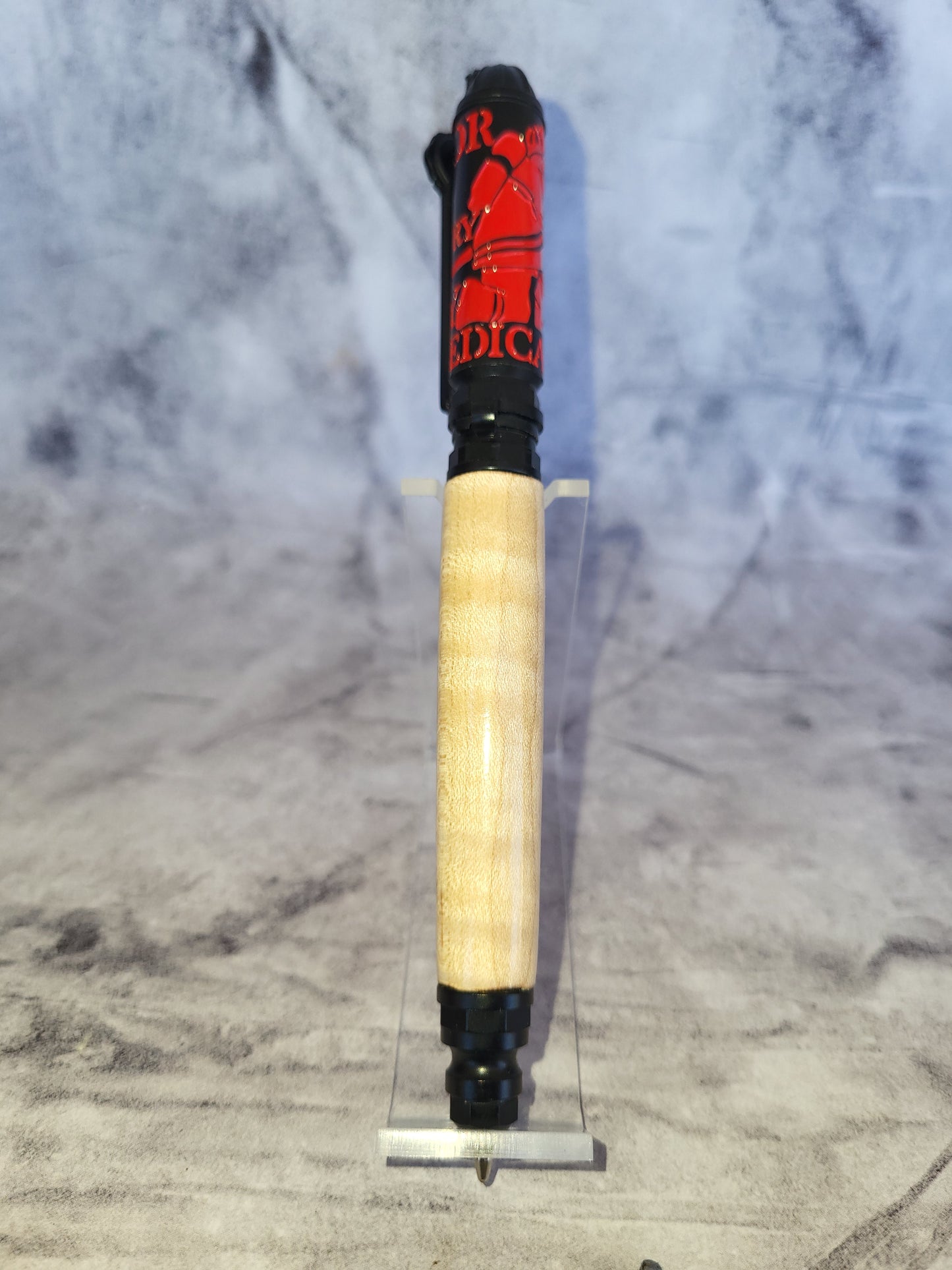 Handmade Firefighter Pen