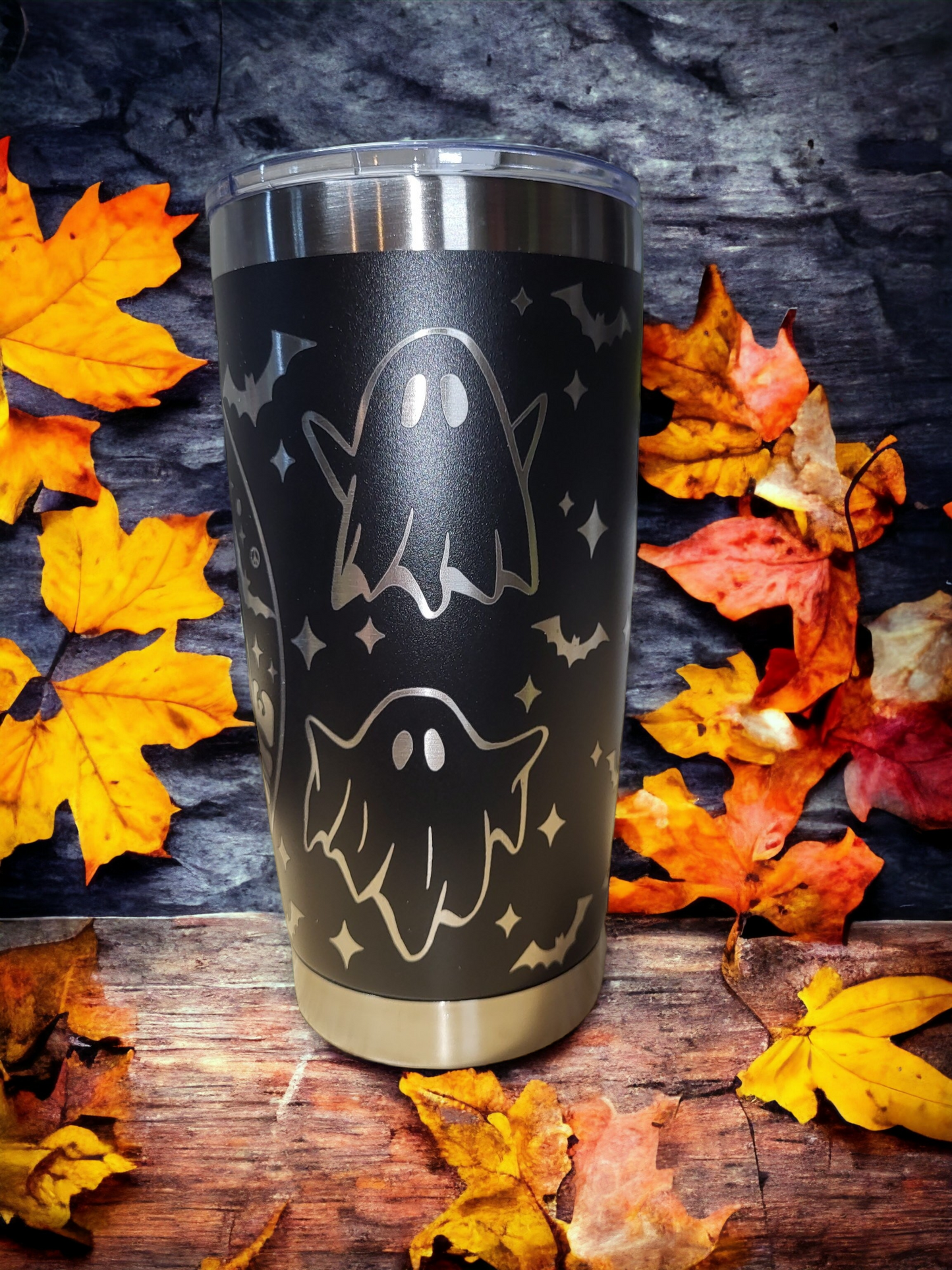 20oz Tumbler - Talk Spooky to Me Halloween Themed