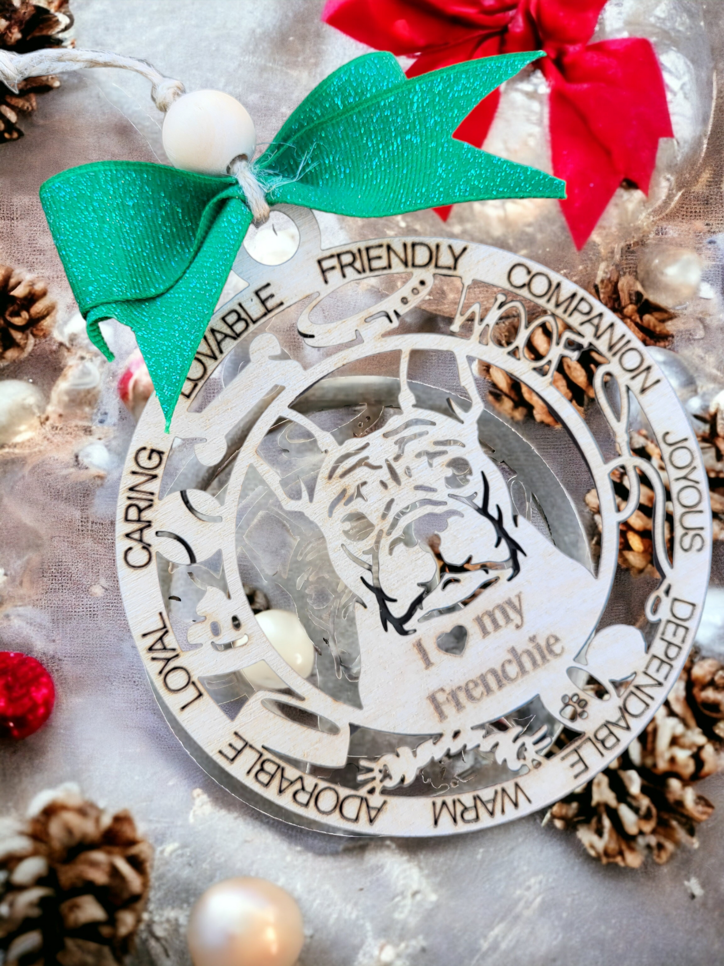 Christmas Ornament - French Bulldog