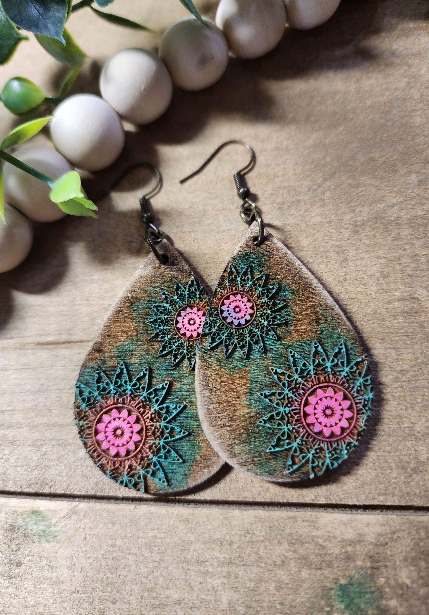 Boho Mandala Inspired Earring File